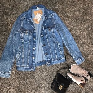 acid wash denim jacket BRAND NEW WITH TAGS